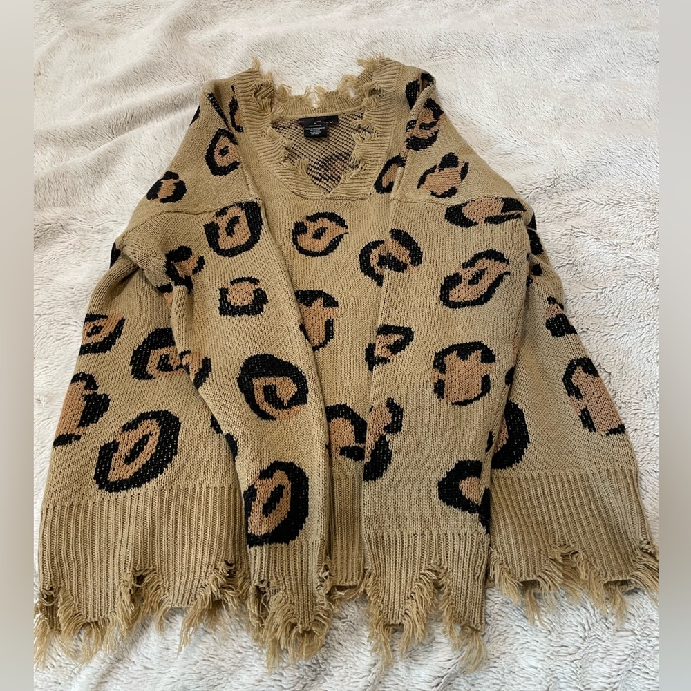 Runway 7 Cheetah Sweater